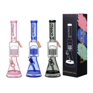 18" Cheech Glass Tree Perc Beaker WP 14F [CH-117]